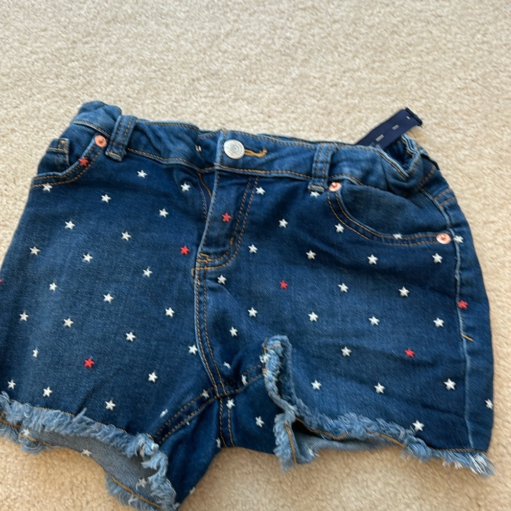 4th of July Jean shorts Cat and Jack